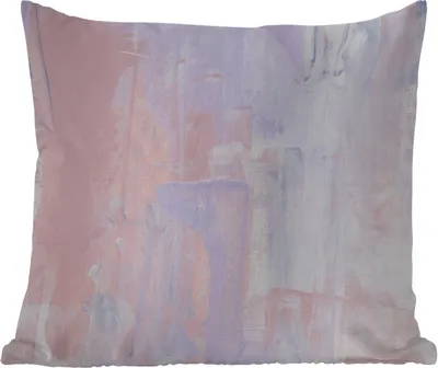 Produktbild von MuchoWow® Outdoor Kissen - Farbe - Pastell - Gestaltung - 50x50 cm - Wetterfest - Lounge Kissen - Komfortabel - Kissen mit Bild