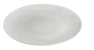 Produktbild von Kunststoffteller, grau / weiß, ∅ 40cm / Höhe: 2cm