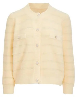 Produktbild von CALEY Damen Strickjacke - Beige, M