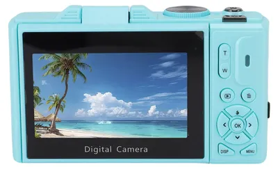 Image de Appareil photo numérique 5K pour la photographie, 75 MP HD, autofocus, zoom 18x, Wi-Fi, sans miroir, avec écran rabattable de 3 pouces et mode voyage