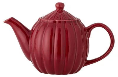 Zdjęcie produktu dla Bloomingville 82061902, Pojedynczy dzbanek, 1,085 ml, Czerwony, Kamionka, Vintage in Bloom, 170 mm