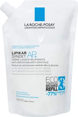 Obrázok produktu pre La Roche-Posay Lipikar Syndet AP+ Krem myjący do ciała, zapas, 400 ml