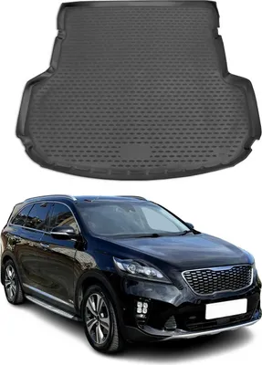 Immagine prodotto di Tappetino per bagagliaio per Kia Sorento 2015-2020 5 porte in gomma TPE nero