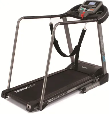 Image de Toorx Fitness Walker EVO - Tapis roulant avec mains courantes allongées