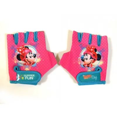 Obrázok produktu pre Cyklo rukavice na bicykel Minnie Mouse