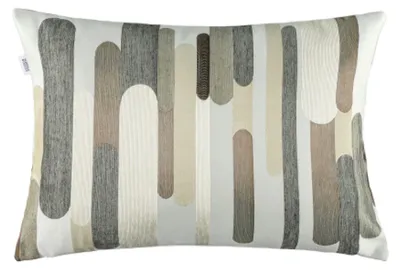 Imagen del producto de Colección SCHÖNER WOHNEN: Funda de cojín decorativo GROOVE, color gris, 38 x 58 cm