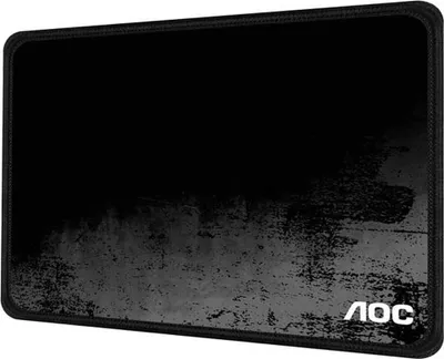 Produktbild von AOC MM300M, Grau, Schwarz, Einfarbig, Gummi, Anti-Rutsch-Basis, Gaming-Mauspad