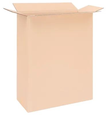 Produktbild von verpacking 15 Faltkartons 505 x 205 x 615 mm Braun (Außenmaß 510 x 210 x 625 mm) variable Höhe bei 200/300 mm KK 118 2-wellig Versandkarton für mittelgroße Waren DHL Paket DPD GLS Hermes Kartons