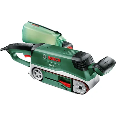 Zdjęcie produktu dla Bosch PBS 75 A, Szlifierka taśmowa, 350 m/min, Prąd przemienny, 3,4 kg, 710 W, 3,5 m/s²