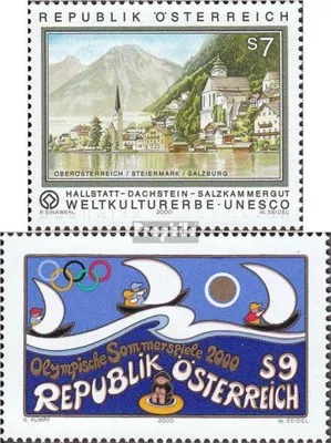 Produktbild von Briefmarken Österreich 2000 Mi 2326,2327 (kompl.Ausg.) postfrisch Kulturerbe