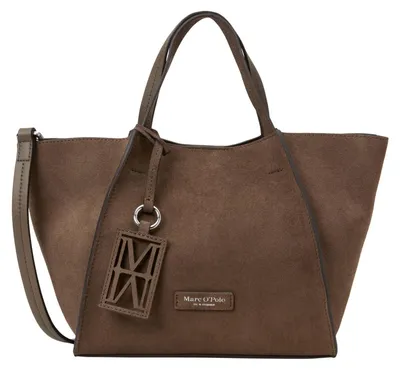 Produktbild von Marc O'Polo Leder Handtasche Umhängetasche Biani Crossbody Bag Faded Brown braun
