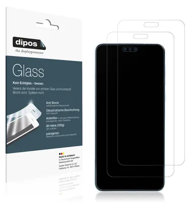 Obrázek produktu pro 2x ochranná fólie pro Huawei Mate 60 Pro matná - anti-shock 9H fólie dipos Glass plastové sklo