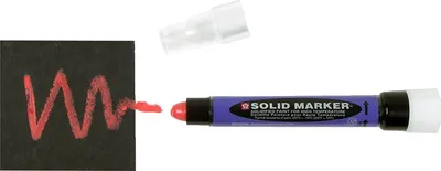 Produktbild von Sakura Industriemarker "Solid Marker Slim" rot