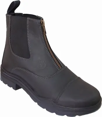 Image de T.de.t Leoni Oil Coated Leather Bottes d'équitation Noir EU 38 Noir EU 38