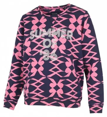Produktbild von Scotch & Soda Herren Langarm-Sweatshirt aus 100% Baumwolle, Farbe Blau