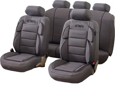 Obrázek produktu pro Autopotahy OCTAVIA LUXURY Lima šedá