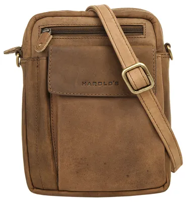 Produktbild von Harold's Umhängetasche Antic Herren, Damen cognac