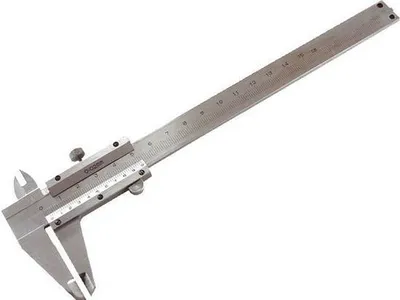 Obrázok produktu pre EXTOL EX3425 Analógové oceľové posuvné meradlo (šuplera) 0-150mm