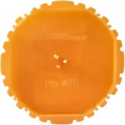 Produktbild von Putzdeckel Signaldeckel 70mm PTs70 rot für Schalterdosen 50 Stück E-P