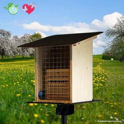Produktbild von TimeTEX Schutzhaus für pädagogischen Nistblock