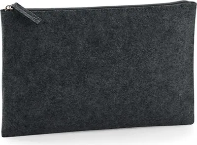Produktbild von BagBase BG725 | Felt Accessory Pouch 26 x 17 cm - Farbe: Charcoal Melange - Größe: One Size