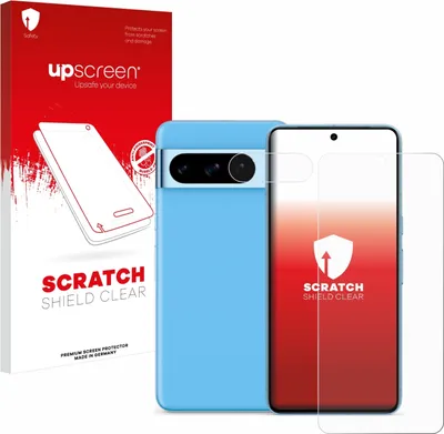 Produktbild von upscreen Schutzfolie für Google Pixel 8 Pro (Display+Kamera) Displayschutz Displayschutzfolie Folie Klar Transparent