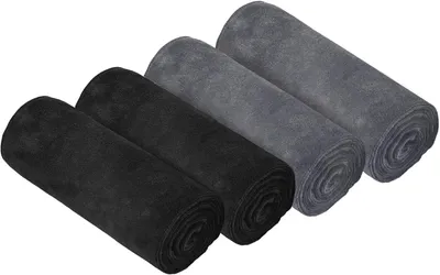 Imagen del producto de Toallas deportivas de microfibra, pack de 4 unidades, 75 x 35 cm, ideales para yoga