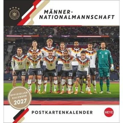 Image de Calendrier de cartes postales pour hommes, DFB, année 2027
