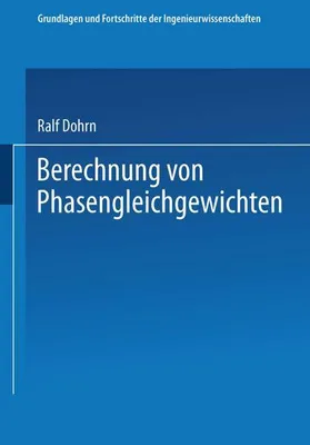 Obrázok produktu pre Berechnung von Phasengleichgewichten
