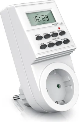 Produktbild von BEARWARE Zeitschaltuhr mit 1,5 LCD-Display 8 konfigurierbare Schaltprogramme