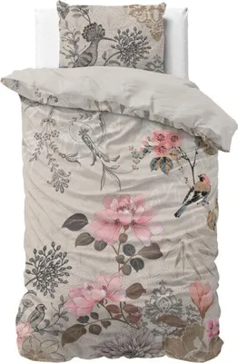 Zdjęcie produktu dla Kołdra "Sleeptime Forest Flowers", kremowa, 140 x 200/220 cm