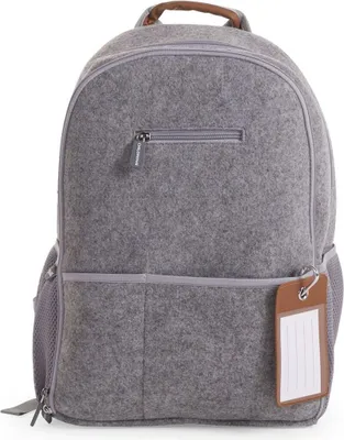 Produktbild von CHILDWOOD Wickelrucksack Filz 45x32x20 cm Hellgrau CCFNBPG