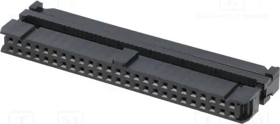 Zdjęcie produktu dla Wtyczka; IDC; żeńska; PIN: 50; IDC; do płaskiego kabla; 1,27 mm T812150A101CEU Złącze IDC