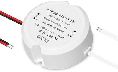 Obrázek produktu pro LED transformátor – řízení osvětlení – vodotěsný (IP66) – 36 W, 12 V – bílý