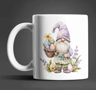 Produktbild von Gnom Ostern Ostereier Keramik Kaffeetasse Teetasse Tasse Geschenkidee