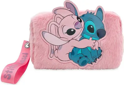 Immagine prodotto di Beauty case Stitch con specchio e scomparto portaoggetti