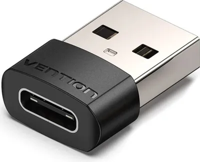 Obrázek produktu pro Vention OTG adaptr Type-C pro USB 2.0  480 Mbps - ern KP37053