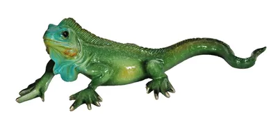 Produktbild von Deko Leguan Bartagame Eidechse Echse Drachen Skulptur Gecko Lurch Figur