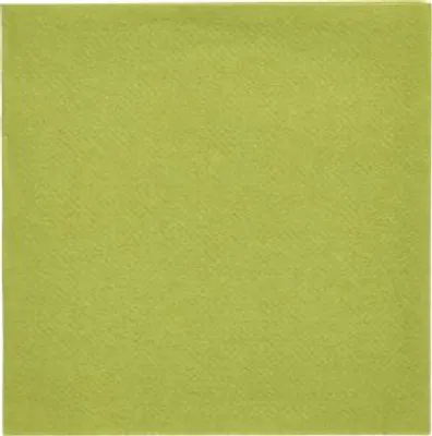 Immagine prodotto di 900 tovaglioli Papstar DAILY Collection piegati in quattro 24 cm x 24 cm verde oliva 37371