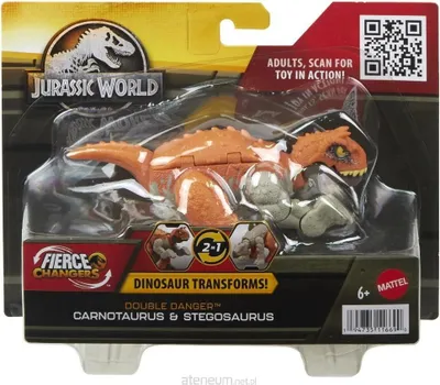 Zdjęcie produktu dla Jurassic World HLP07, 6 lat(a), Brązowy, Szary, Plastik