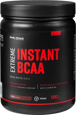 Zdjęcie produktu dla Body Attack Extreme Instant BCAA 500g Cola