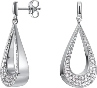 Produktbild von Esprit Damen Ohrringe Ohrhänger Edelstahl Silber ESER02765A000