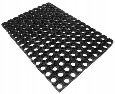 Obrázek produktu pro Gumová rohožka pro venkovní použití 40x60cm Compos černá