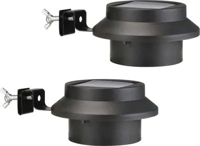 Obrázek produktu pro HI LED solární světla pro okapy 2 ks černá