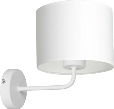 Obrázok produktu pre Luminex | Nástenné svietidlo - ARDEN - Biela - Moderný dizajn - Dekoratívne osvetlenie interiéru - Ochrana IP20 - Závit E27