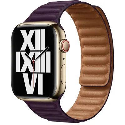 Produktbild von Apple ML7X3ZM/A, Band, Smartwatch, Kirsche (Frucht), Apple, Apple Watch 42mm, 44mm, 45mm, Leder