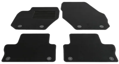 Fußmatten Set für Volvo XC60, Bj. 11/2008-6/2017, schwarz
