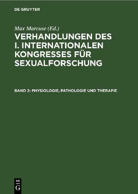 Produktbild von Physiologie, Pathologie und Therapie