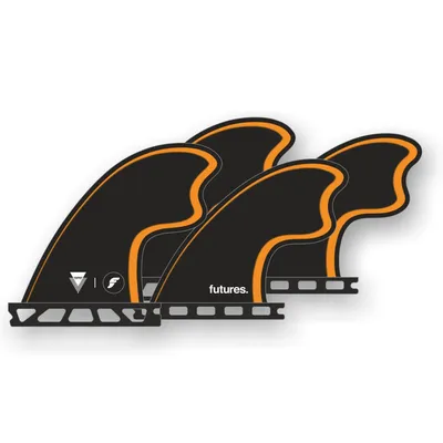 Produktbild von FUTURES Quad Fin Set Tomo Figerglass