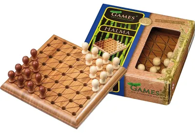 Obrázek produktu pro Philos 6492 - Halma, bambusová varianta, Green Games, cestovní hra, strategická hra
